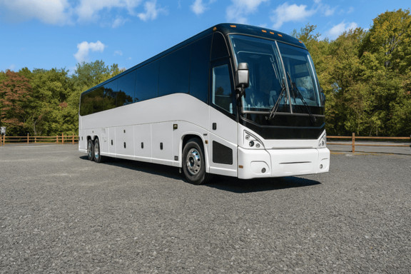 Charter Bus Rental East Orange 56 Passenger Charter Bus